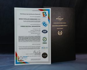 CP1A7668 Y CP1A7669 Certificado otorgado por el Brihgtline Institute al Banco Popular Dominicano