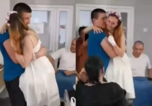Perdió las piernas por una mina rusa y “baila” en su boda